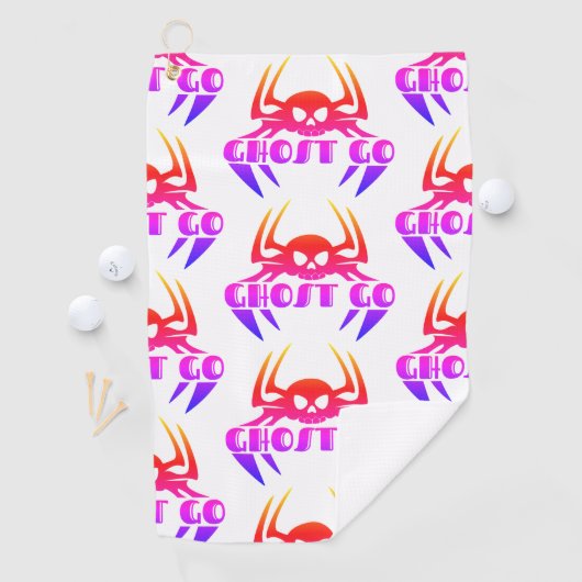 Serviette De Golf Saison Éffrayante de Ghost Go (En situation)