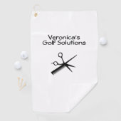 Serviette De Golf Salon d'affaires design de beauté (En situation)