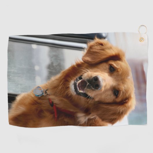 Serviette De Golf Salut (Horizontal)