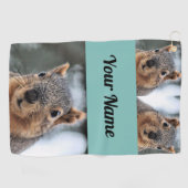 Serviette De Golf Salut (Horizontal)