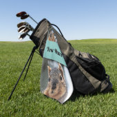 Serviette De Golf Salut (Vert)
