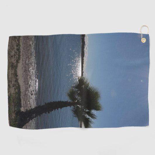 Serviette de golf San Diego Palm Tree (Horizontal)