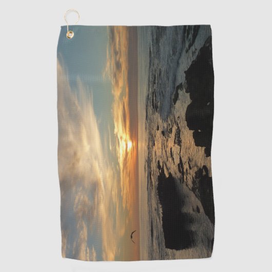 Serviette De Golf San Diego Sunset (Devant)