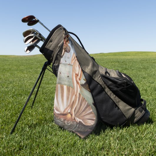 Serviette De Golf Sandro Botticelli - Naissance de Vénus (Vert)
