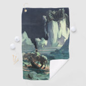 Serviette De Golf Sargasso Sea Grim Reaper & Sinking du Titanic (En situation)