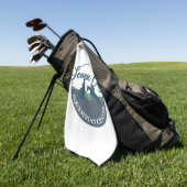Serviette de golf SCEC (Vert)