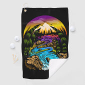 Serviette De Golf Scène extérieure (En situation)