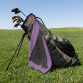 Serviette De Golf Schnauzer Prince (Vert)