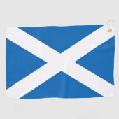 Serviette De Golf Scottish Flag & golf Scotland /sports Edimbourg (Horizontal)