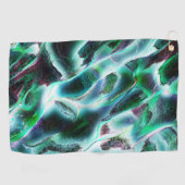 Serviette De Golf Sculted rough digital waterfalls and rainforests ? (Horizontal)