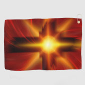 Serviette De Golf Seigneur et Sauveur, Jésus-Christ (Horizontal)