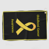 Serviette De Golf Sensibilisation au cancer chez les enfants (Horizontal)