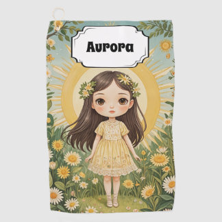 Serviette De Golf Sérénade Sunny Personnalisée