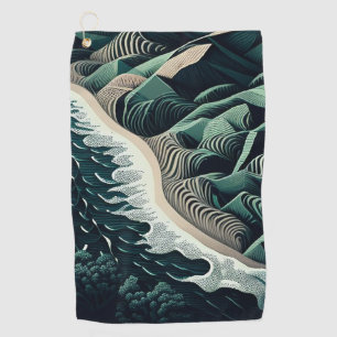 Serviette De Golf Serene Shores