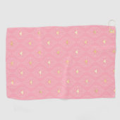 Serviette De Golf Série Princess Bee Design #3 (Horizontal)
