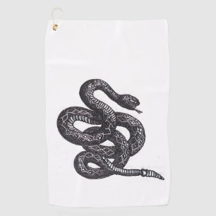 Serviette De Golf Serpent Crotalus Cascavella (Vipère à Piton Venime