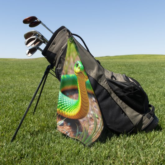 Serviette De Golf Serpent vert (Vert)