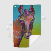 Serviette De Golf "Serviette de golf du tour II de minuit" (En situation)