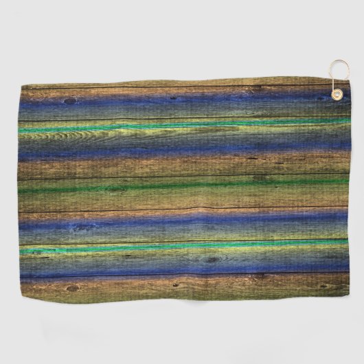 serviette de golf, set, maison, chèques, bandes, d (Horizontal)