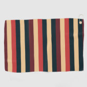 Serviette De Golf Seventies Stripes (Horizontal)