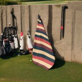 Serviette De Golf Seventies Stripes