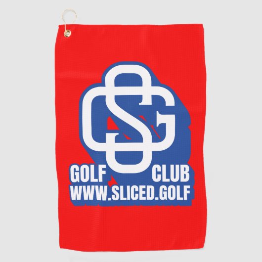 SERVIETTE DE GOLF SG (Devant)