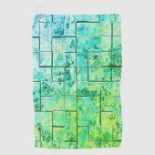 Serviette De Golf Shabby Chic Green (Devant)