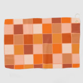 Serviette De Golf Shades of Orange (Horizontal)