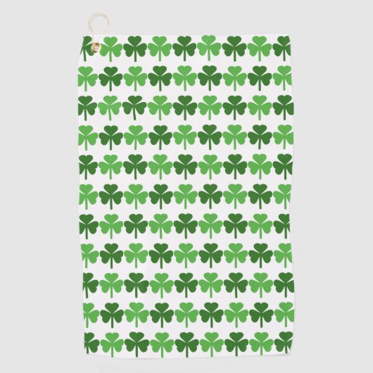 Serviette De Golf Shamrock (Devant)