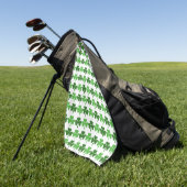 Serviette De Golf Shamrock (Vert)