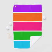 Serviette De Golf Sherbet Stripes (En situation)