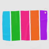 Serviette De Golf Sherbet Stripes (Horizontal)