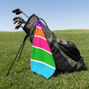 Serviette De Golf Sherbet Stripes