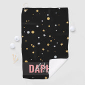 Serviette De Golf Signature Golf, mode "Daphne Pritti" chic DK (En situation)