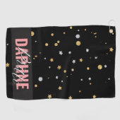 Serviette De Golf Signature Golf, mode "Daphne Pritti" chic DK (Horizontal)
