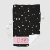 Serviette De Golf Signature Golf, mode "Daphne Pritti" chic DK (En situation)