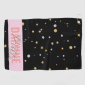 Serviette De Golf Signature Golf, mode "Daphne Pritti" chic DK (Horizontal)