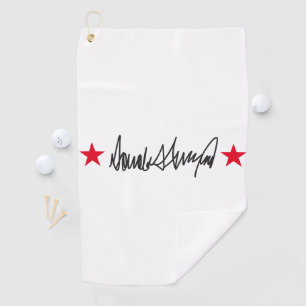 Serviette De Golf Signature Trump