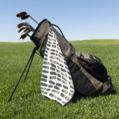 Serviette De Golf Signaux mixtes III (Vert)