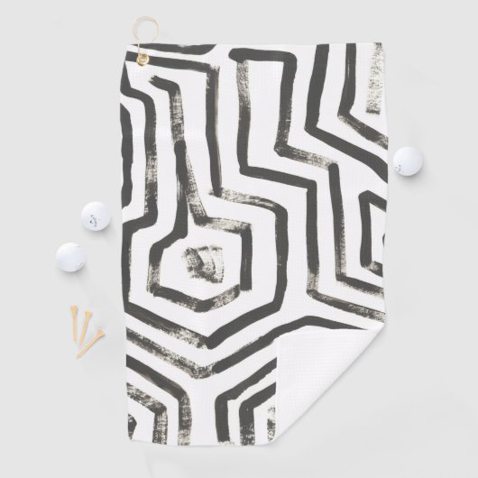 Serviette De Golf Signaux mixtes V (En situation)