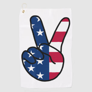 Serviette De Golf SIGNE USA Flag V