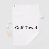 Serviette De Golf Simple Professionnel 16" x 24" (En situation)