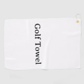 Serviette De Golf Simple Professionnel 16" x 24" (Horizontal)