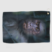Serviette De Golf Singe dans la jungle (Horizontal)