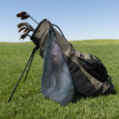 Serviette De Golf Singe dans la jungle (Vert)