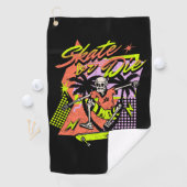 Serviette De Golf Skate (En situation)