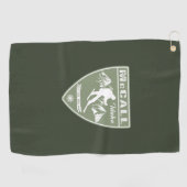 Serviette De Golf Ski McCall Idaho (Horizontal)