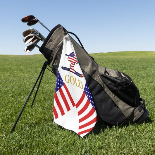 SERVIETTE DE GOLF SKIER (Vert)