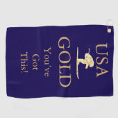 Serviette De Golf Skieur (Horizontal)