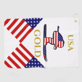 SERVIETTE DE GOLF SKIEUR (Horizontal)